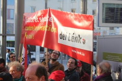 Manifestation contre la privatisation du rail 24.2.2014